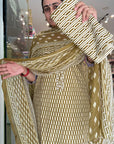 Geometric Print Cotton Kurta Set