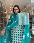 Floral Print Cotton Kurta Set