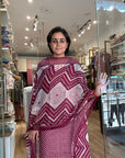 ALL OVER UNSTITCHED SUIT WITH DUPATTA