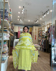 Festive Unstitched Cotton Fancy Suit