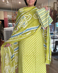 Festive Unstitched Cotton Fancy Suit