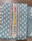 Festive Unstitched Cotton Fancy Suit