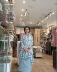 Festive Unstitched Cotton Fancy Suit
