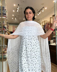 All-Over Cotton Suit with Chiffon Dupatta