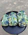 Jungle Muse Cotton Quilted Pouch Set (Set of 3)