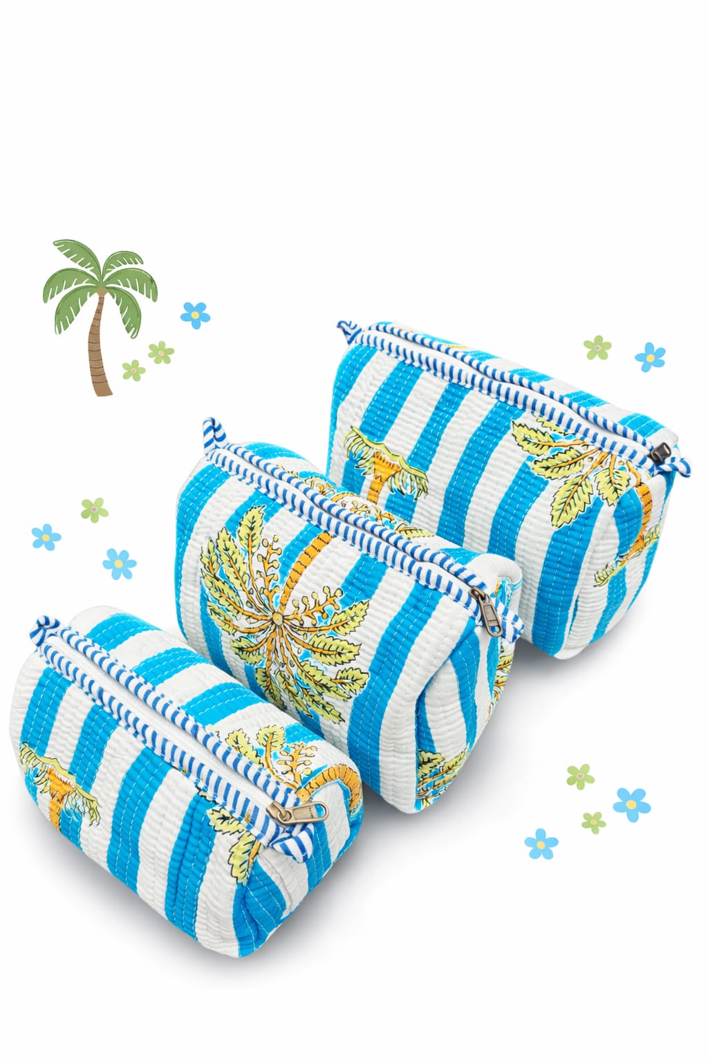 Handblock Cotton Essentials – Tote & Pouch Collection