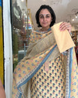 Elegant Handblock Printed Cotton Suit Set