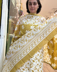 Elegant Floral Embroidered Suit Set
