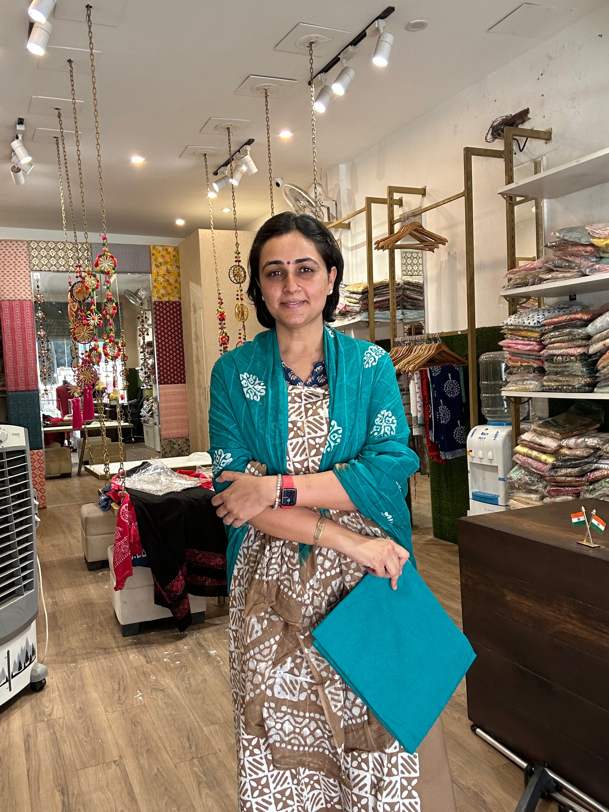 Bagru Print Cotton Suit