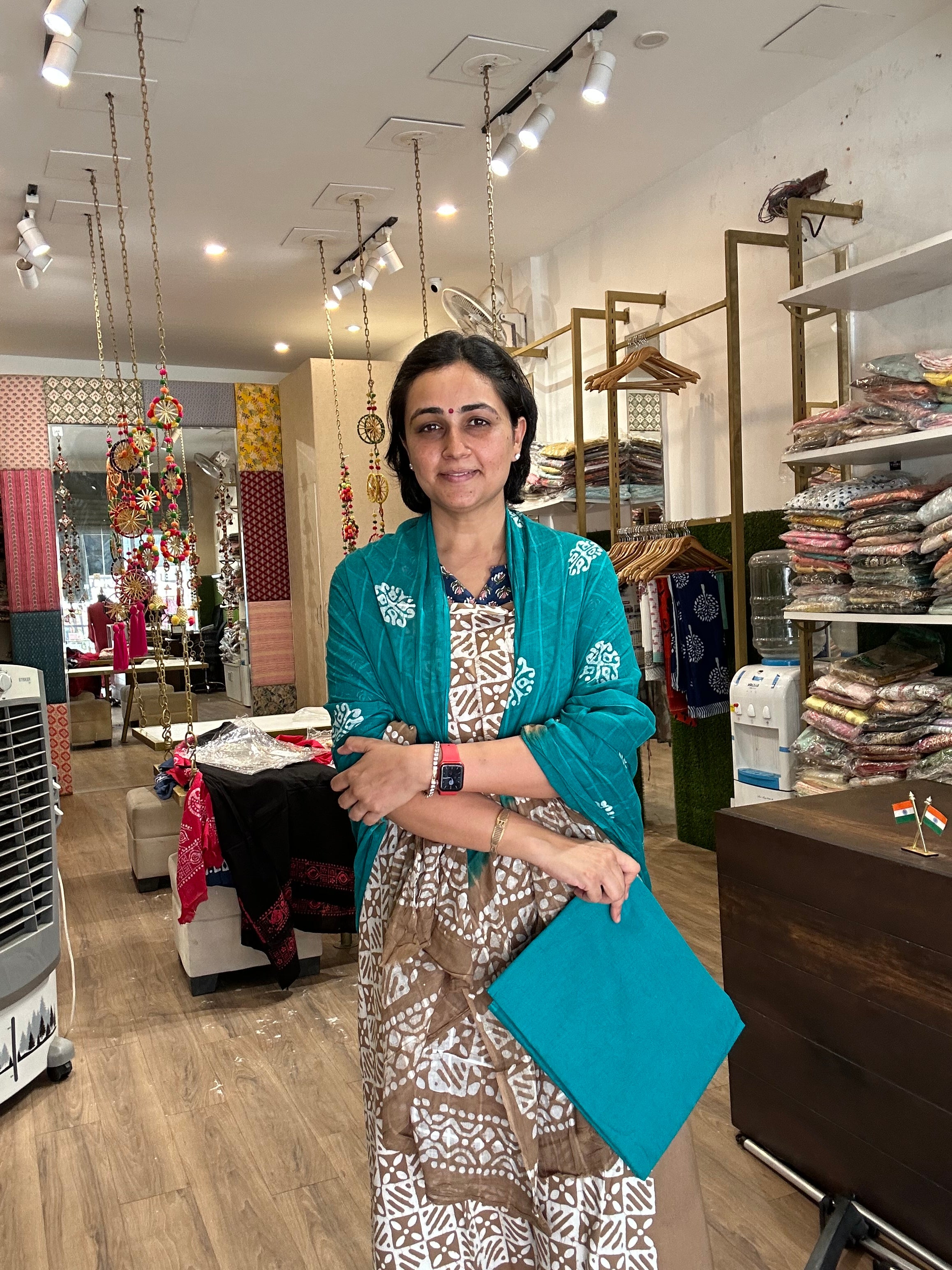 Bagru Print Cotton Suit