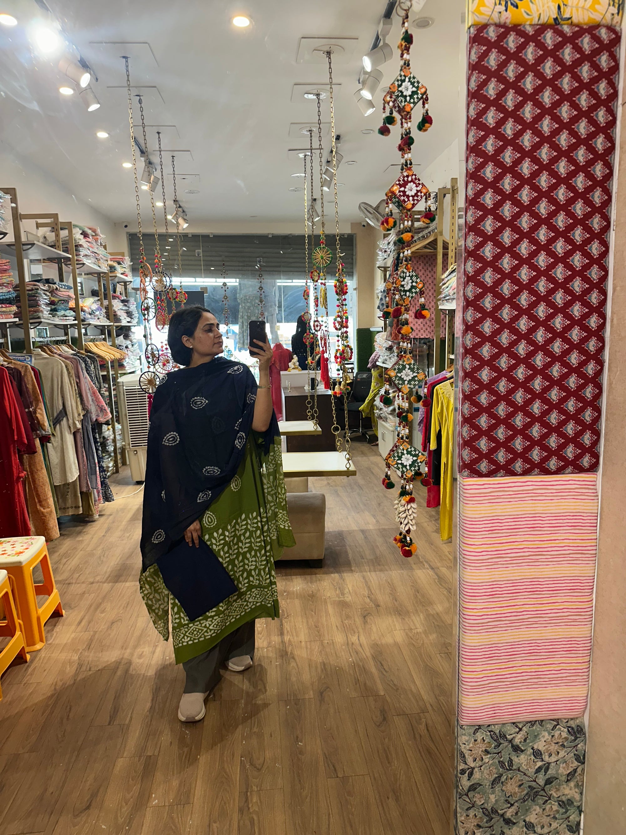 Bagru Print Cotton Suit