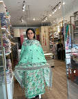 Pashmina Floral Suit Set