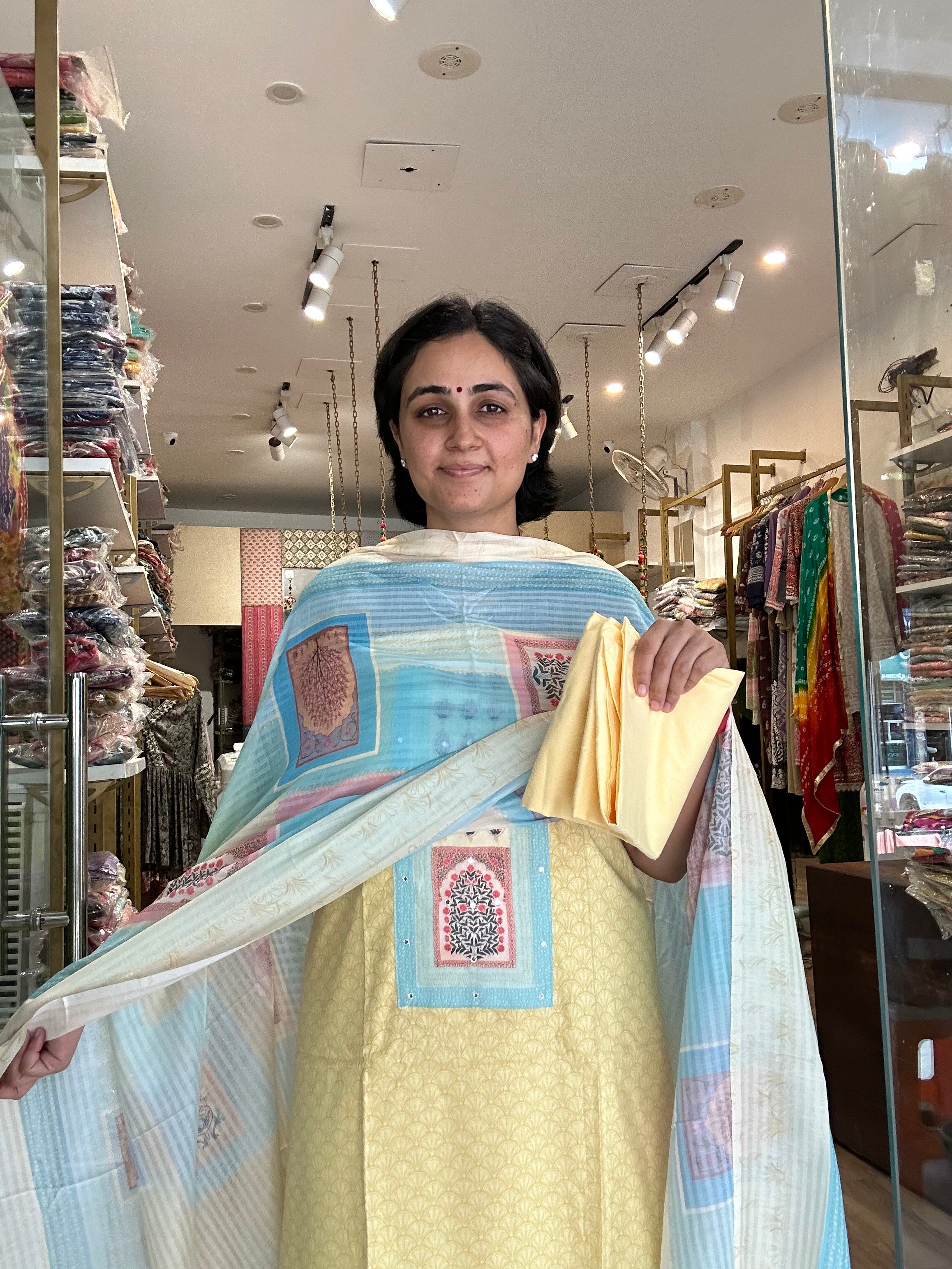 Pure cotton suit set