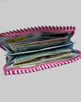 Pink Tropicana Quilted Cotton Handblocked Wallet