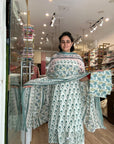 Summer Bloom Pure Cotton Suit Set
