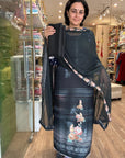 Graceful Chiffon Suit Set with Dupatta – Lightweight Elegance for Every Occasion