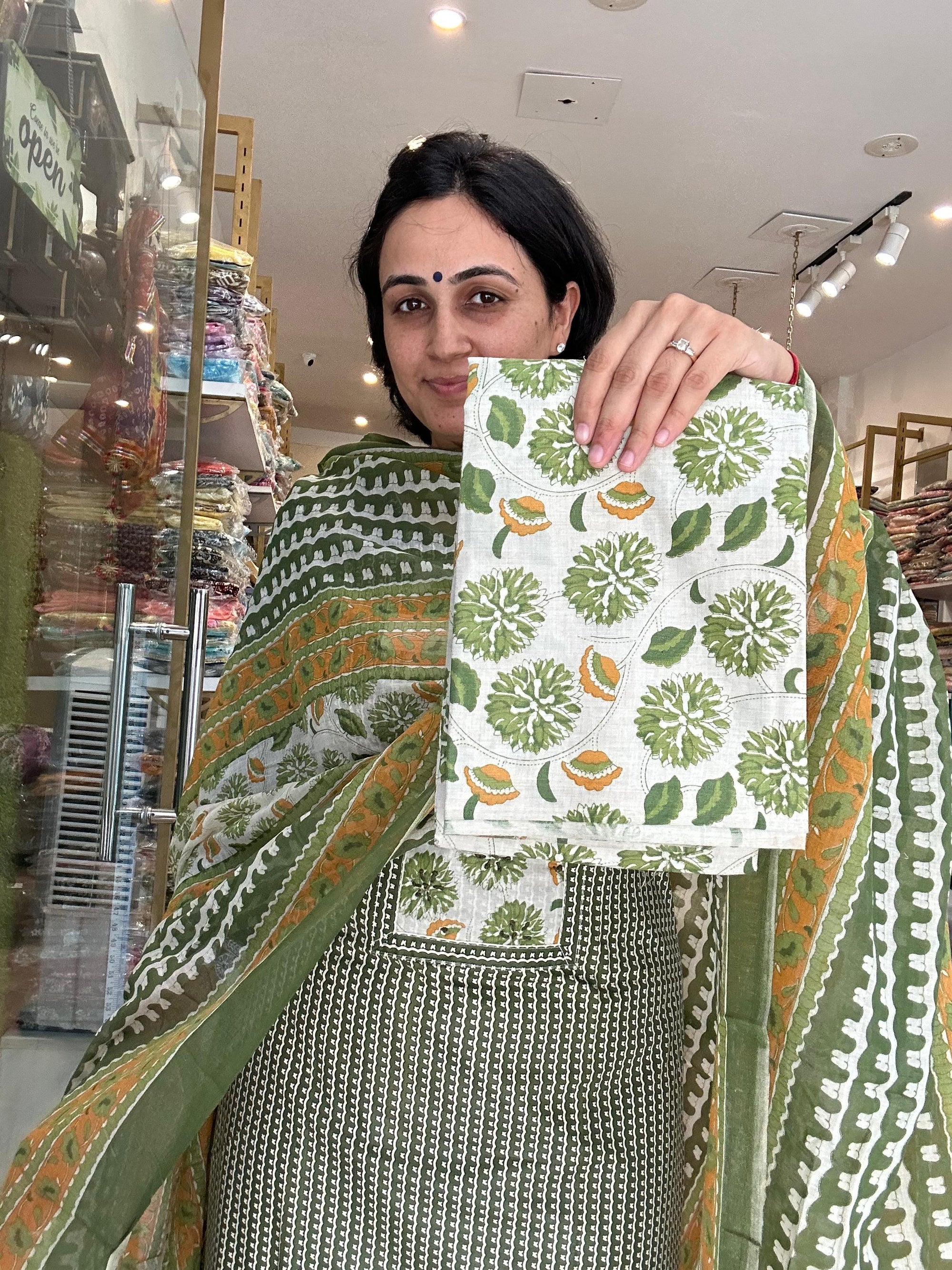 Pure Cotton Suit Set with Dupatta – Breathable Comfort Meets Everyday Elegance