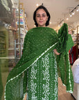 Elegant Embroidered Suit Set with Beaded Detailing