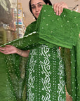 Elegant Embroidered Suit Set with Beaded Detailing