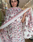 Refreshing Floral Print Suit Set in Aqua Blue and six other color