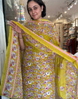 Refreshing Floral Print Suit Set in Aqua Blue and six other color