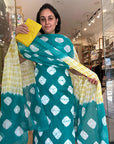 Tie-Dye Suit Set with Traditional Patterns