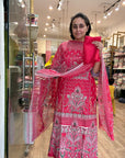 Elegant Paisley Print Kurta Set