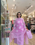 Elegant Floral Printed Kurta Set